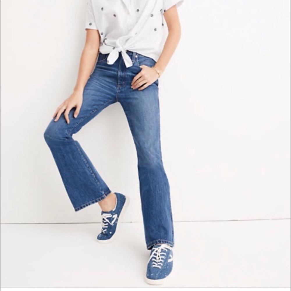 Madewell High Rise Flare Jeans